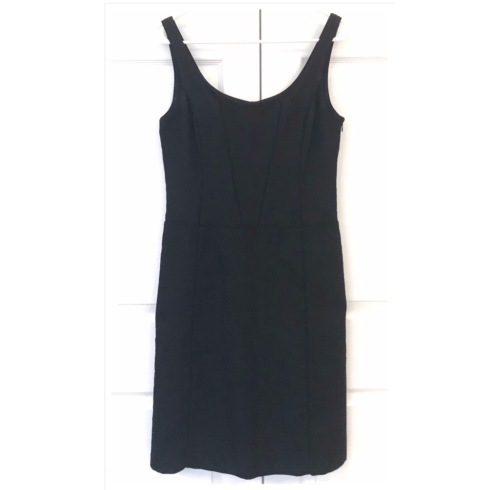 NWT Ann Taylor Black Floral Sleeveless Dress S 12